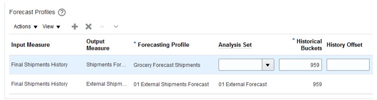Demand Tab on the Plan Options Page