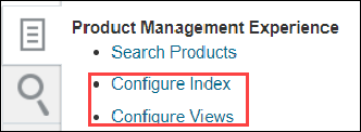 Configure Search and Index