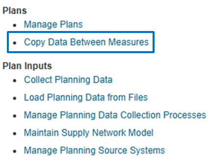 Copy Data Between Measures task