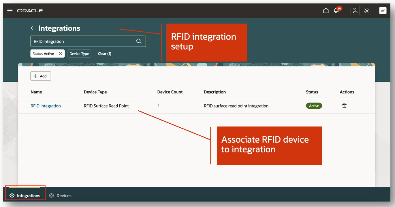 RFID Integrations
