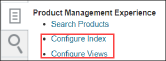 Configure Index and Configure Views