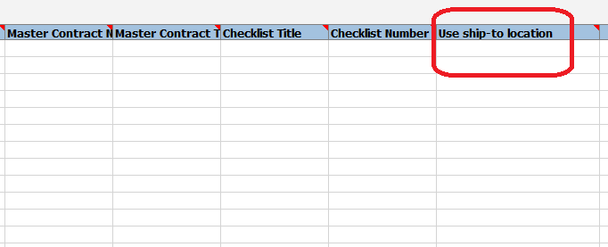 Newly added attributes in the CPA template