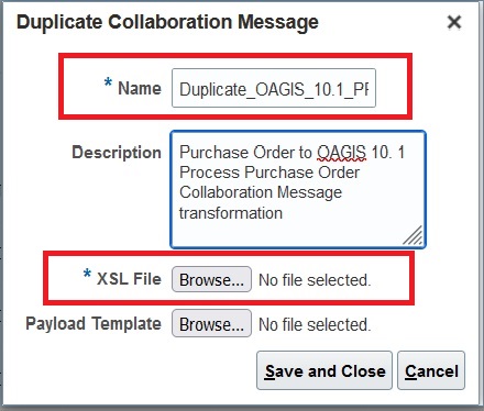 Duplicate a Collaboration Message