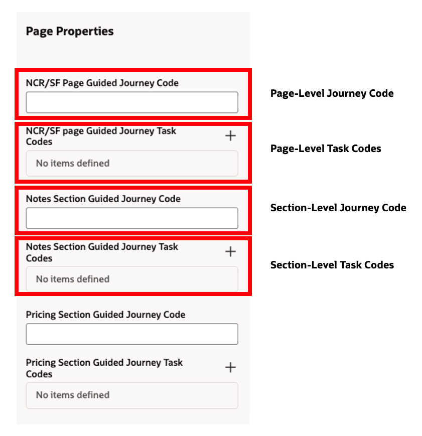 Journey code fields in VB Studio