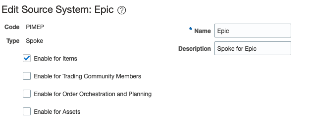 Source System for Epic