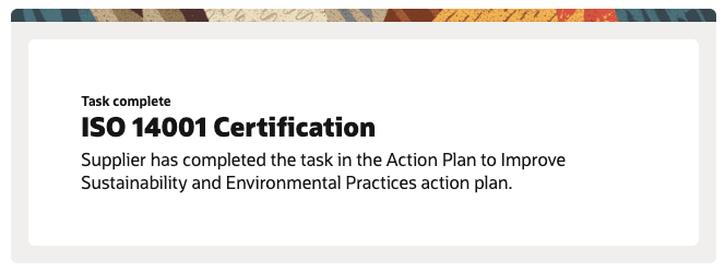 Task completion notification
