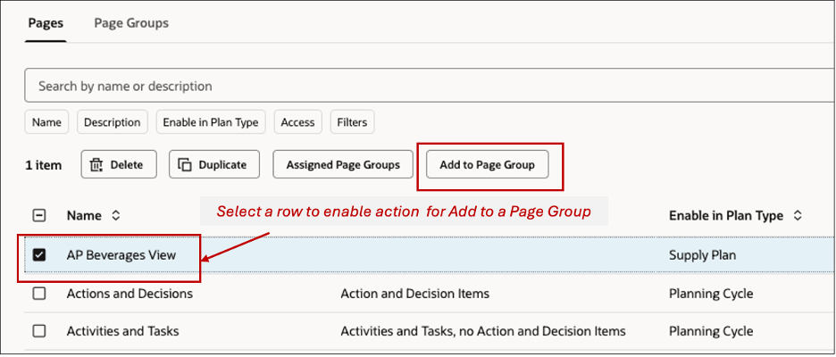 Add Page to Page Group