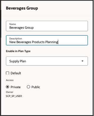 Editing a Page Group