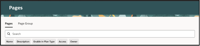Enable or Disable Search