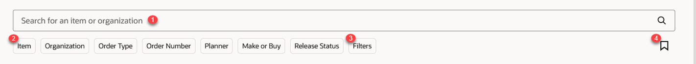 Supplies and Demands Search Component