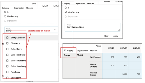 Pivot Table Header Filters