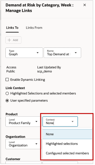 Pass User-Specified Parameters