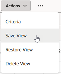 Save View Action