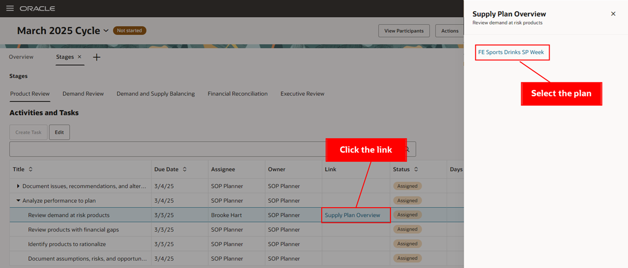 Stages – Task Link