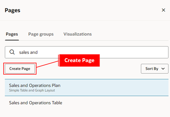 Pages Drawer