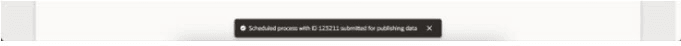 Message with Process ID for Scheduled Process
