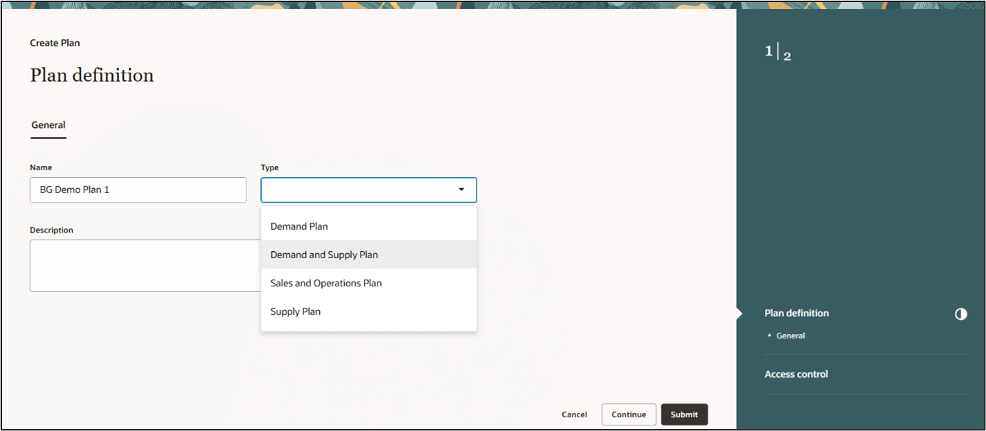 Create a Demand and Supply Plan in the Guided Process