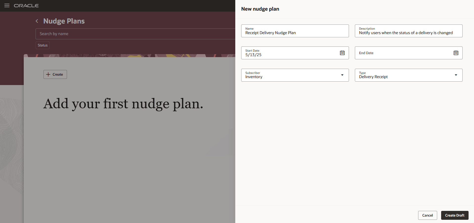 Add Nudge Plan