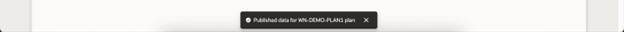 Confirmation Message After Completion of Scheduled Process