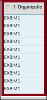 Selecting Columns for Drag and Drop