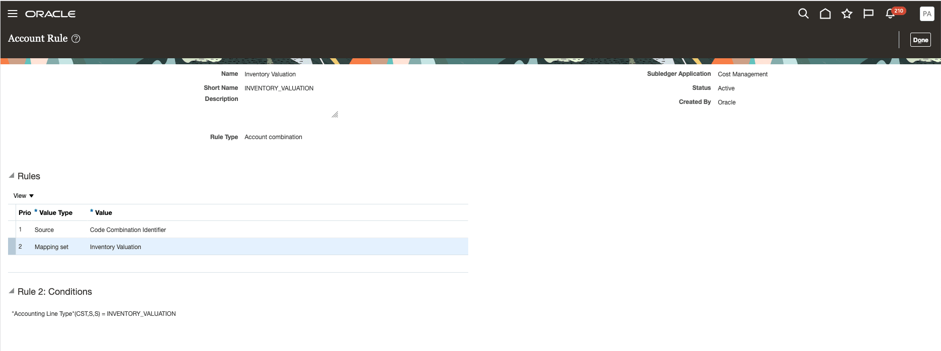 Account Tule