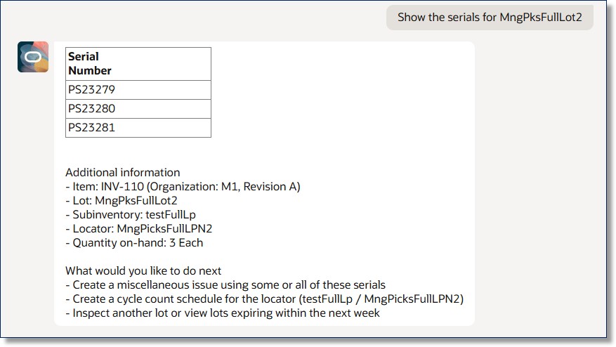 Serial Number details