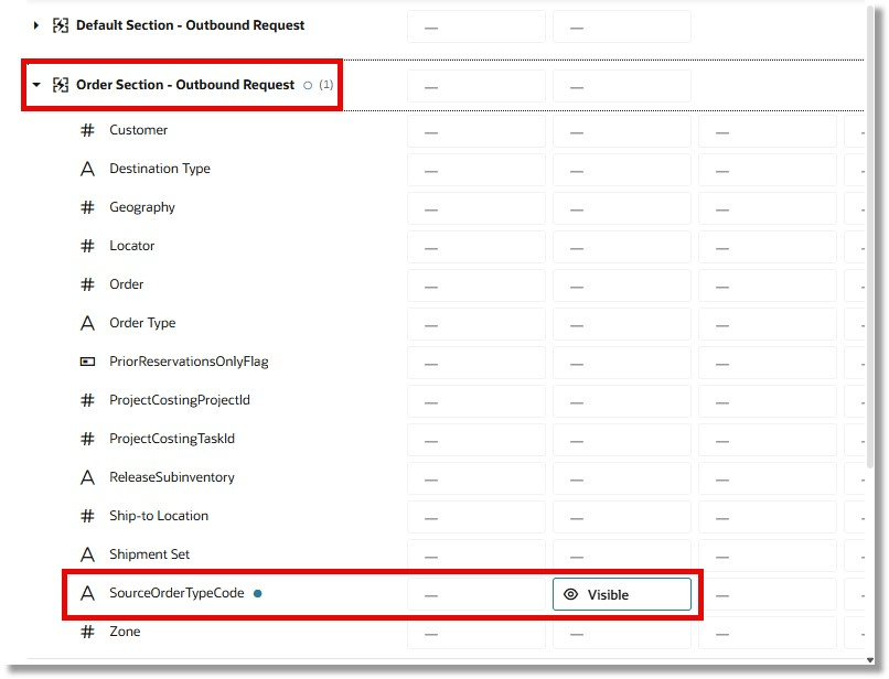 Outbound Shipment Request - Business Rule