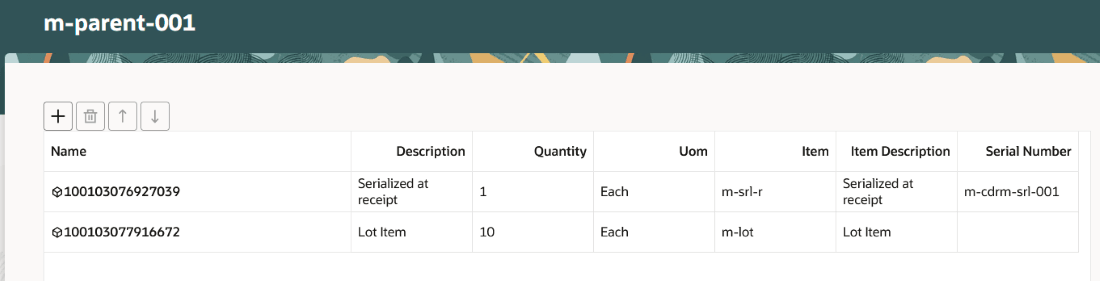 Edit Physical Hierarchy