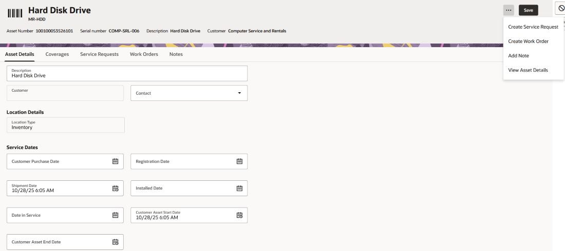 Asset Information Management: More details