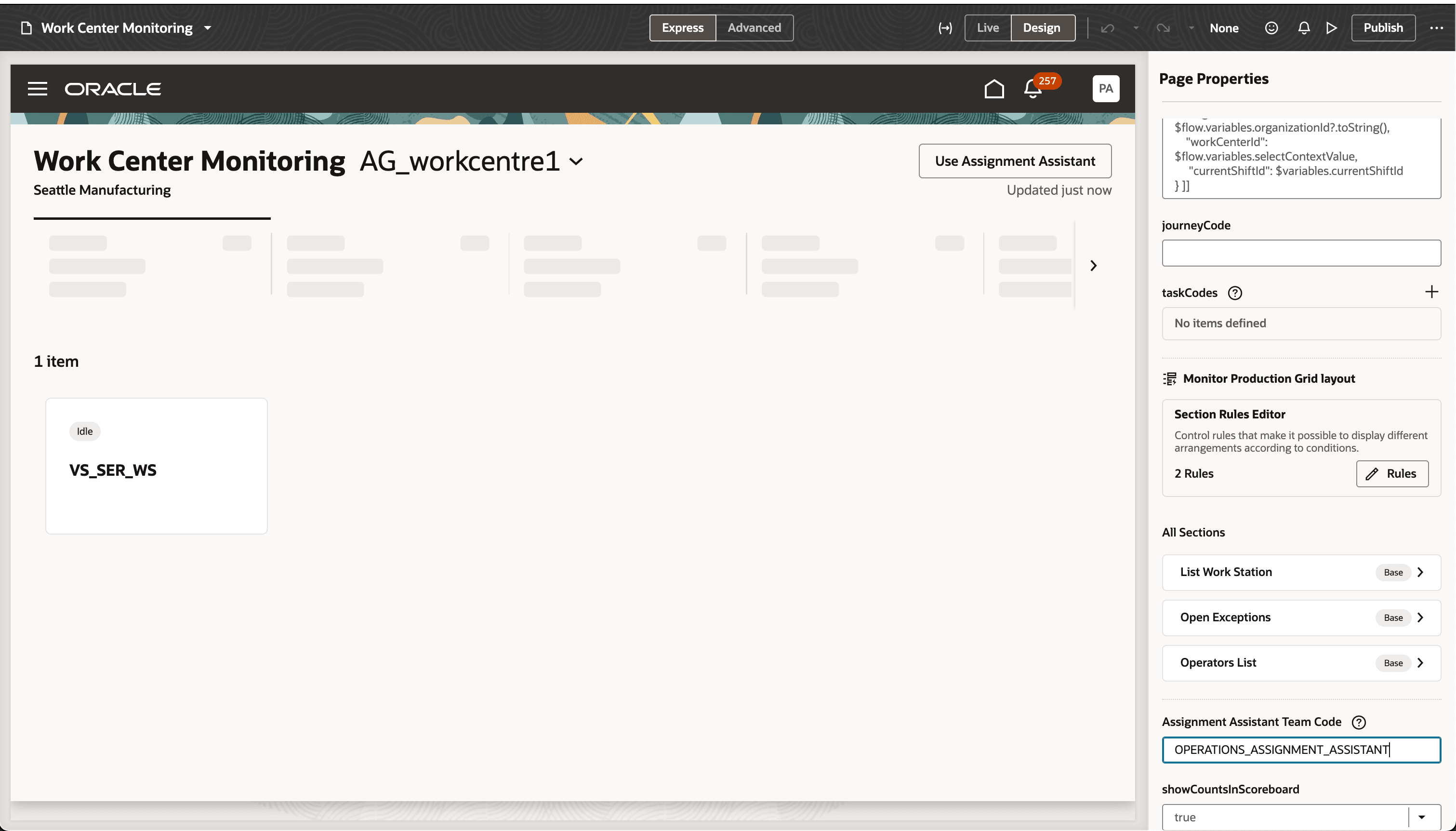Add the Agent Team to the Work Center Monitoring Page