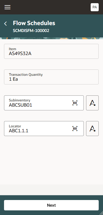 Enter or edit additional details as required.