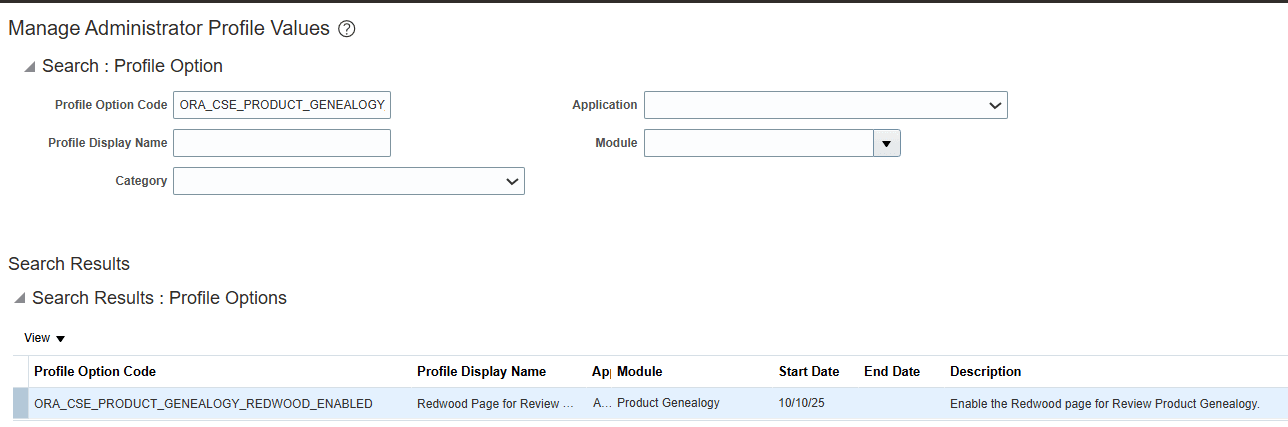 Review Product Genealogy Redwood Profile