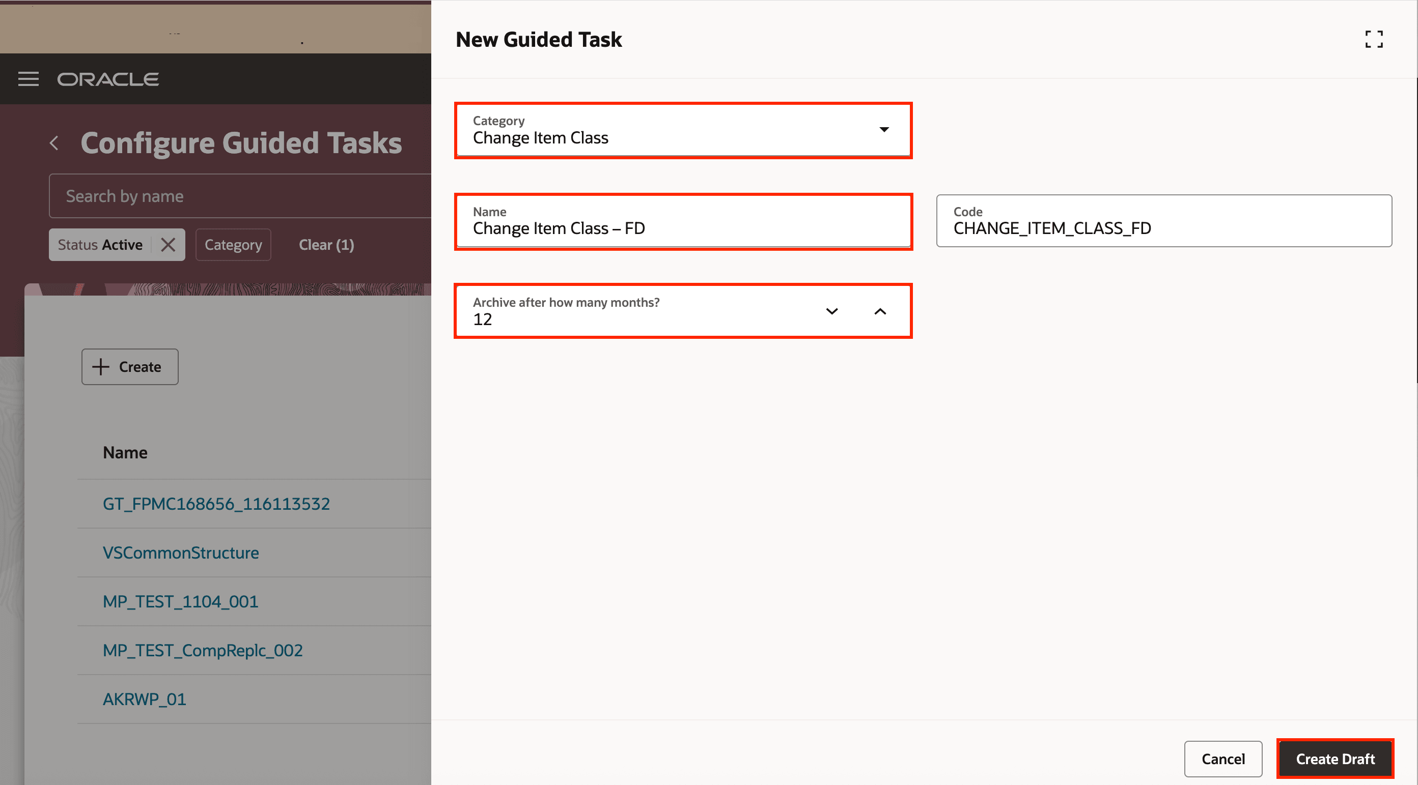 New Guided Task Drawer