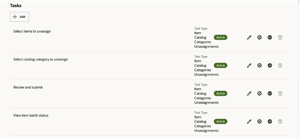 Task Flow in the Draft Mode
