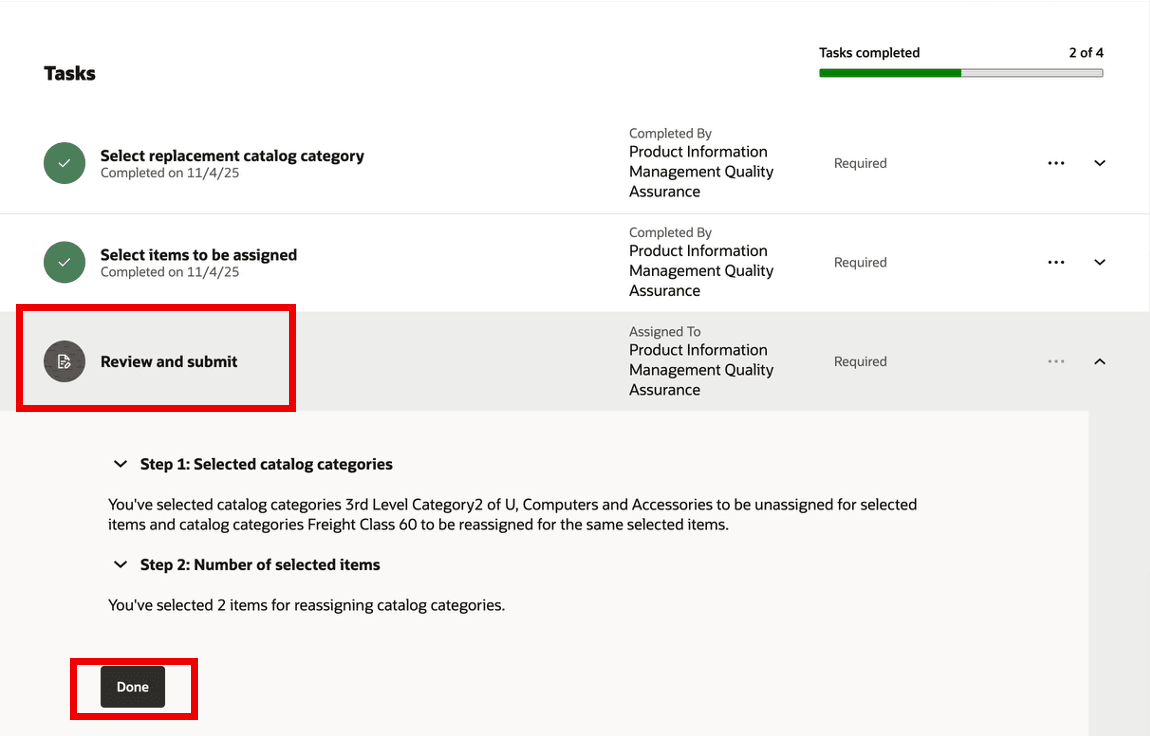 Task: Review and Submit