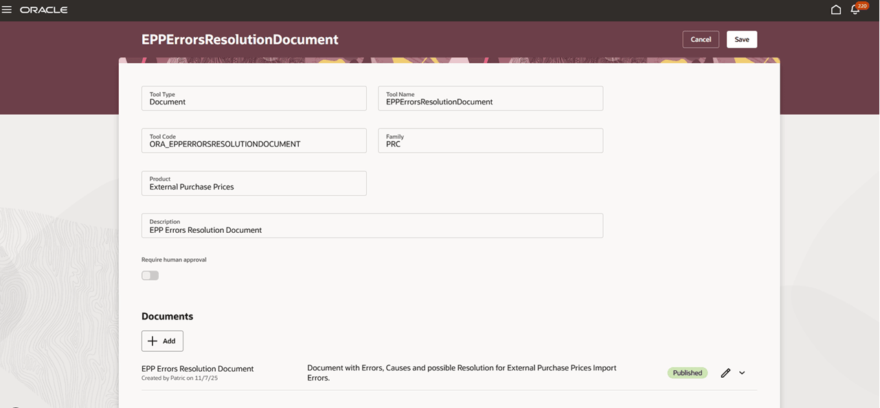 tools verify published status