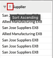 Ascending or Descending string