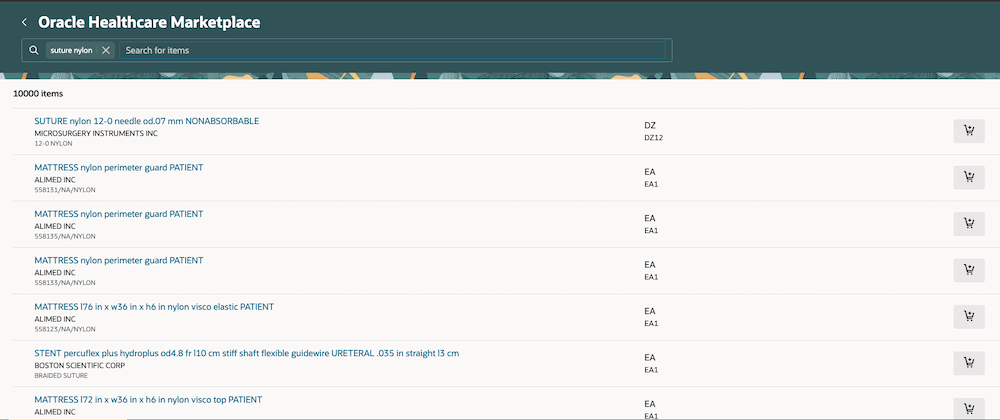 Finally, Search Oracle Healthcare Marketplace