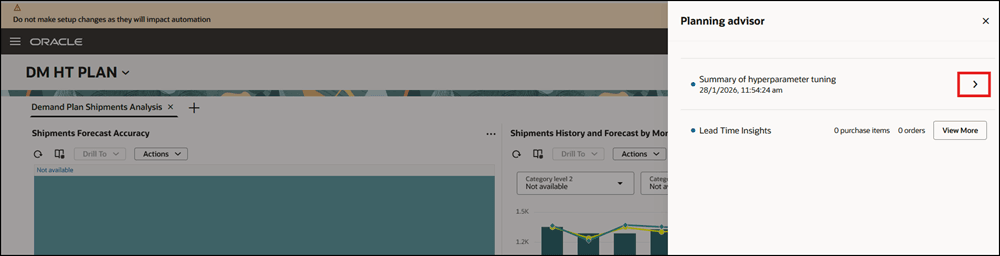 Hyperparameter Tuning Notification