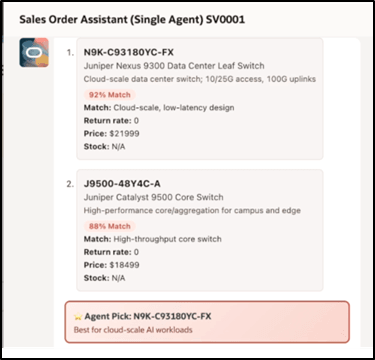 Assistant Return Example