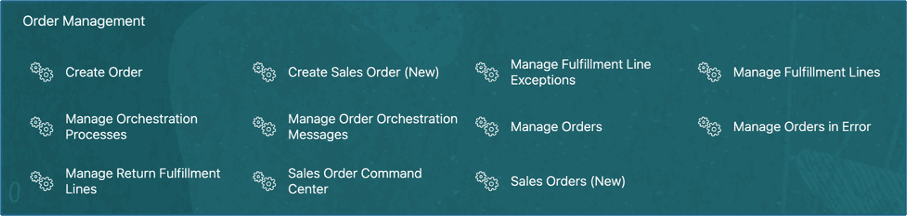 Open the Sales Order Command Center