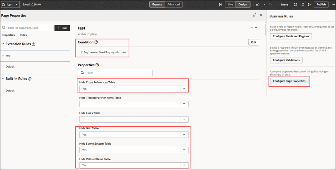 Hide Certain Tab Based On Condition Using Page Property Constants