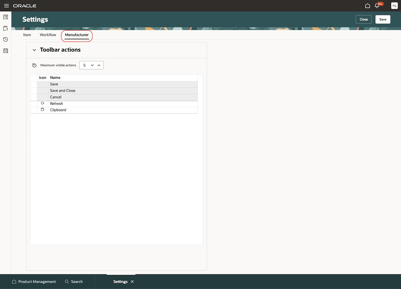 Maximum Visible Actions