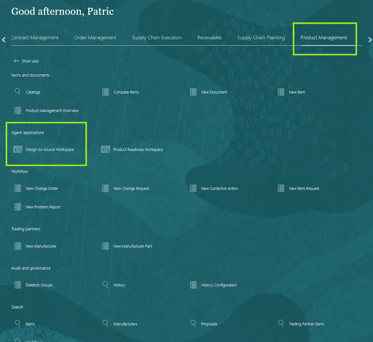 Accessing Design-to-Workspace AI Agentic Application
