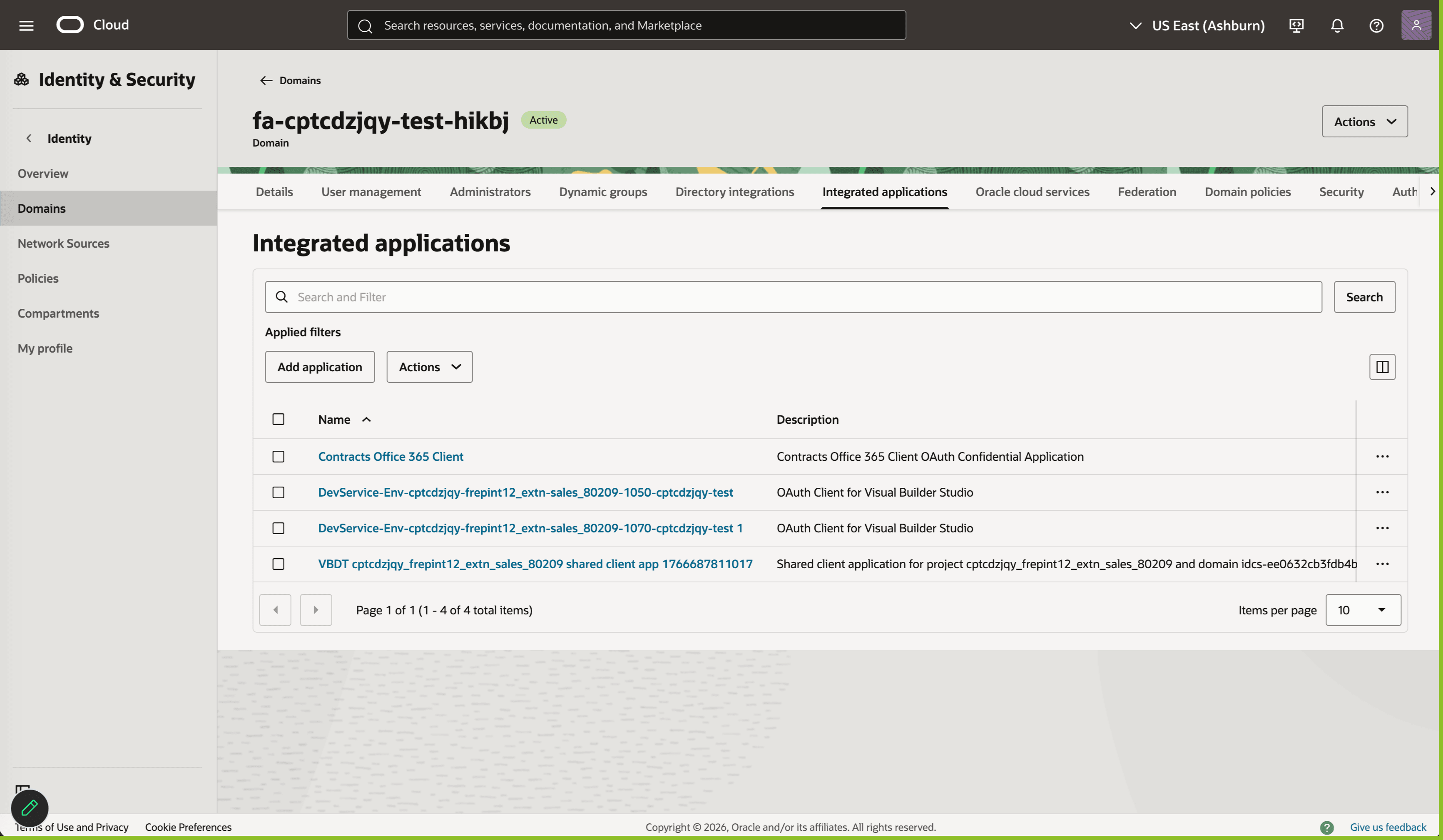 Integrated Applications