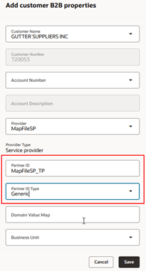 Add Customer Messaging Properties