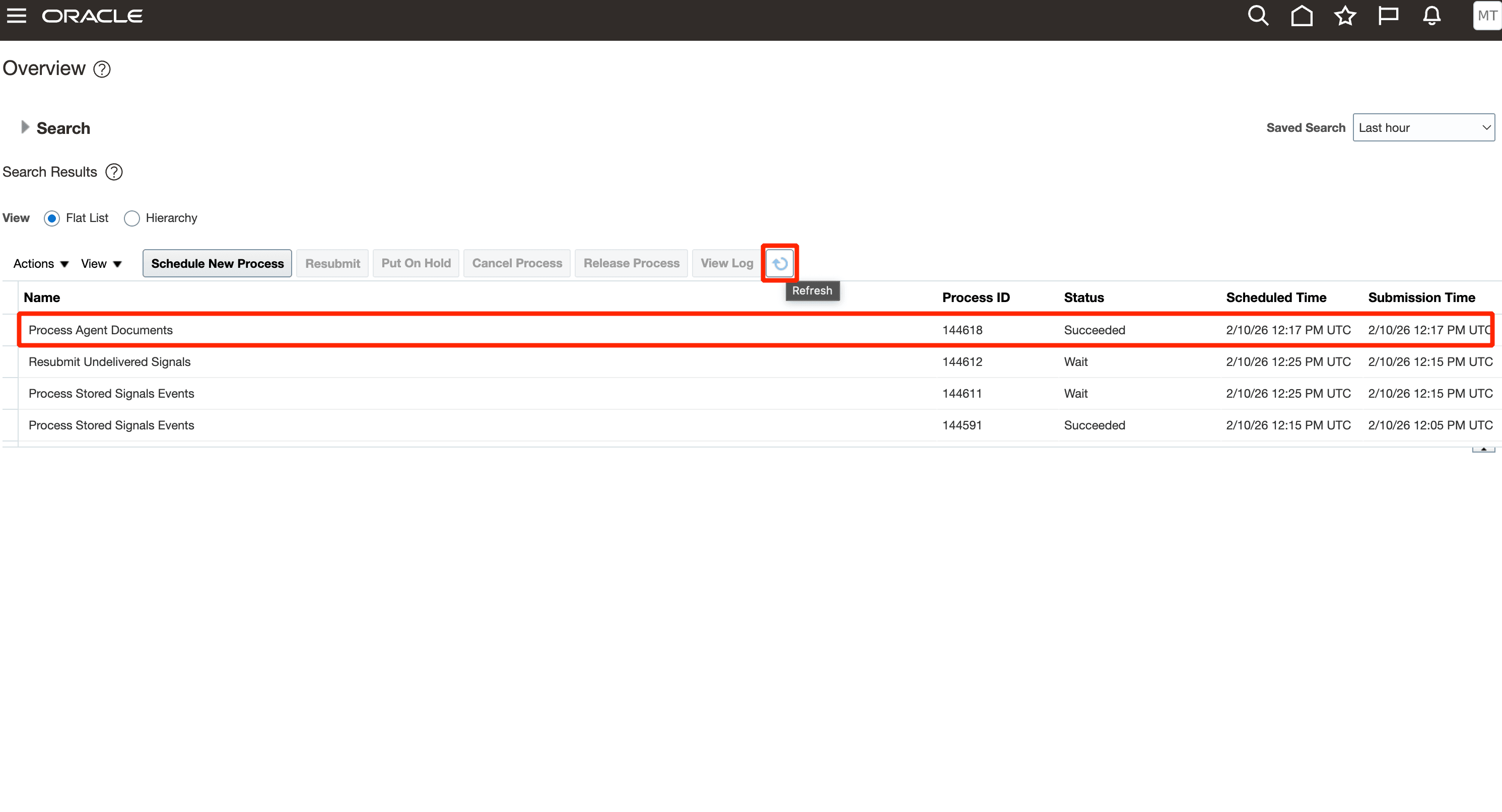 Check for Task Status