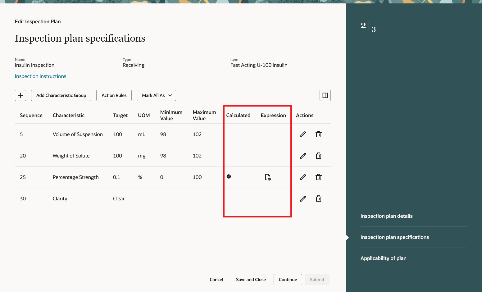 Calculated Indicator and Expression Icon