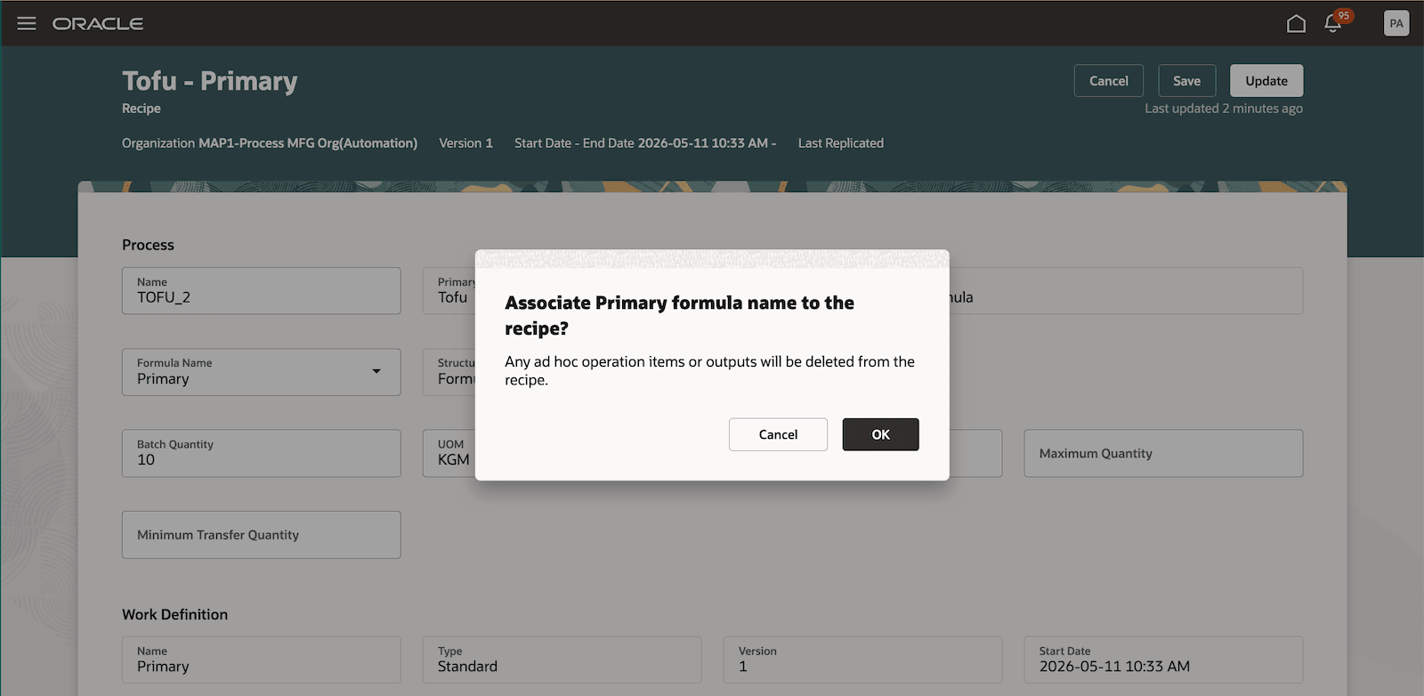 Adding a Formula Name