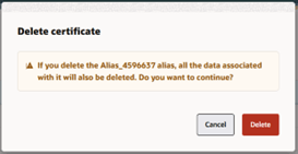 Delete Public Key